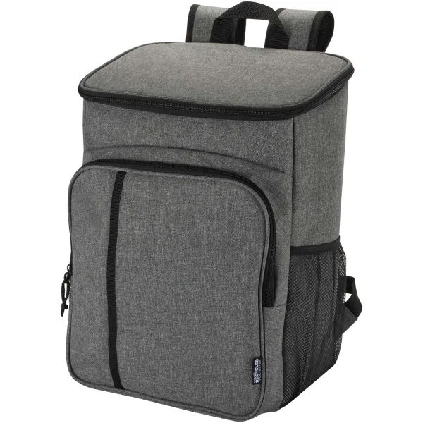 Zaino termico per picnic in materiale riciclato certificato GRS con set di posate Tundra - 20L