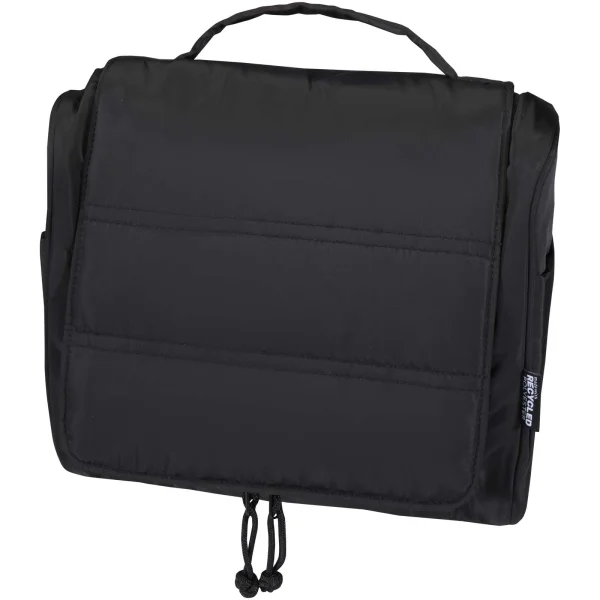 Immagine Beauty case da appendere in materiale riciclato certificato GRS Puffer - 8L