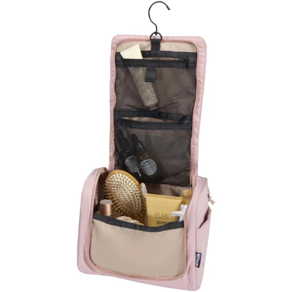 Immagine Beauty case da appendere in materiale riciclato certificato GRS Puffer - 8L