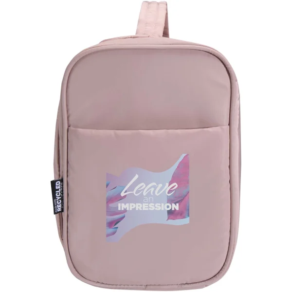Immagine Beauty case da appendere in materiale riciclato certificato GRS Puffer - 8L
