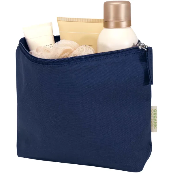 Immagine Beauty case in tessuto biologico certificato OCS da 180 g/m² Odisha - 1L