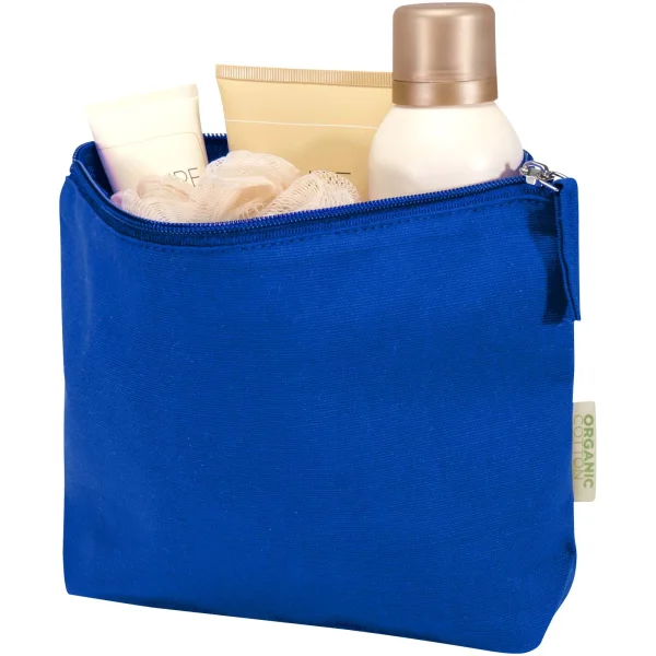 Immagine Beauty case in tessuto biologico certificato OCS da 180 g/m² Odisha - 1L