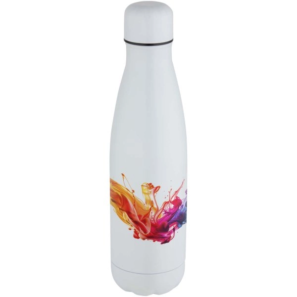 Immagine Borraccia in acciaio inossidabile con isolamento sottovuoto e stampa a sublimazione Cove da 500 ml