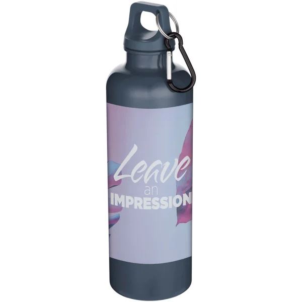 Immagine Borraccia in plastica riciclata RCS in tinta unita con moschettone Oregon da 750 ml