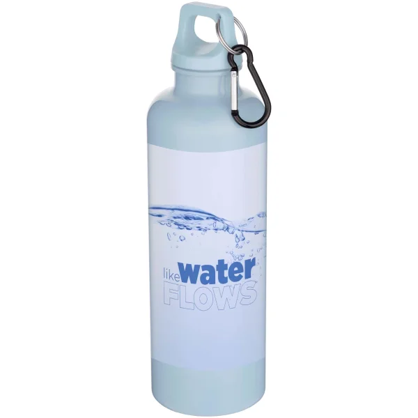 Immagine Borraccia in plastica riciclata RCS in tinta unita con moschettone Oregon da 750 ml