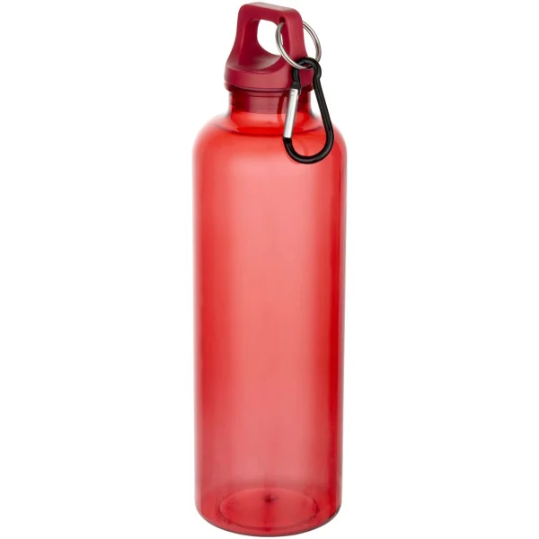 Immagine Borraccia in plastica riciclata certificata RCS da 750 ml con moschettone Oregon