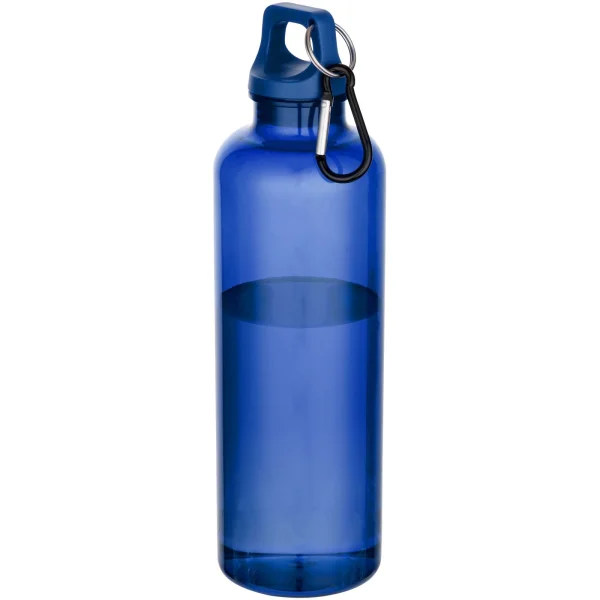 Immagine Borraccia in plastica riciclata certificata RCS da 750 ml con moschettone Oregon