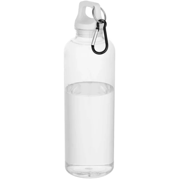 Borraccia in plastica riciclata certificata RCS da 750 ml con moschettone Oregon