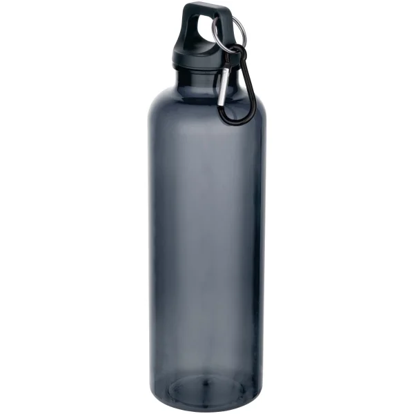 Immagine Borraccia in plastica riciclata certificata RCS da 750 ml con moschettone Oregon