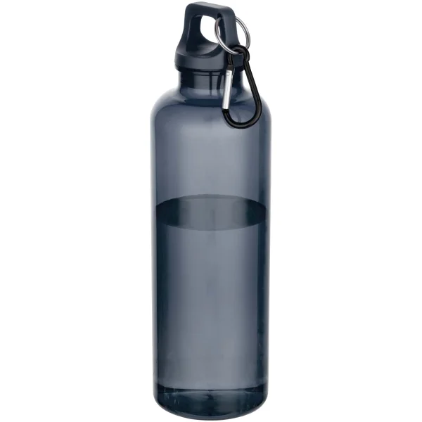 Immagine Borraccia in plastica riciclata certificata RCS da 750 ml con moschettone Oregon