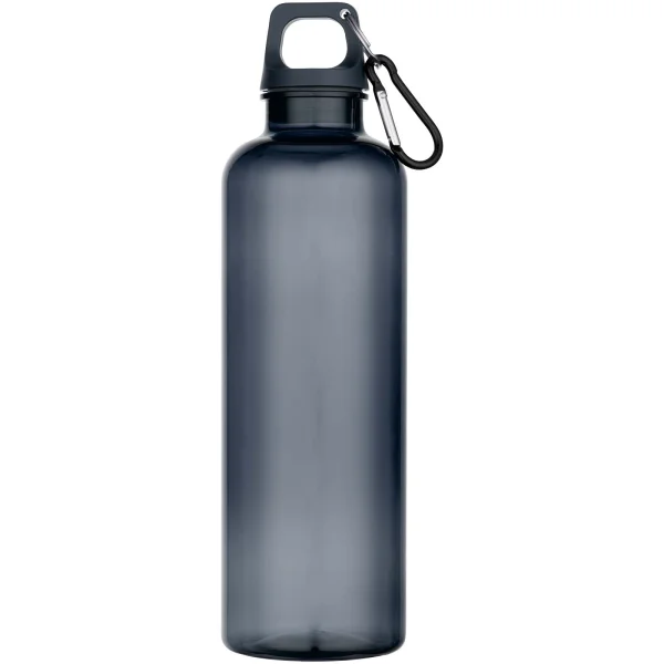 Immagine Borraccia in plastica riciclata certificata RCS da 750 ml con moschettone Oregon