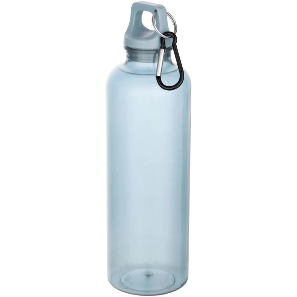 Immagine Borraccia in plastica riciclata certificata RCS da 750 ml con moschettone Oregon