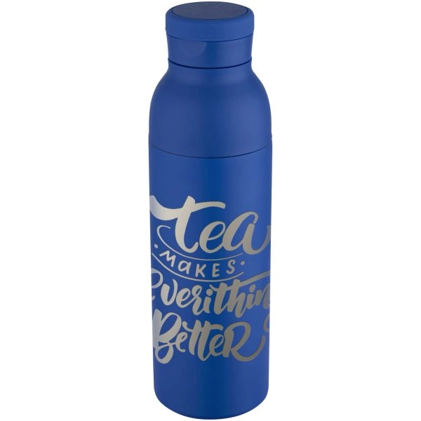 Immagine Borraccia termica in acciaio inossidabile riciclato RCS a doppia parete da 650 ml Illuminate