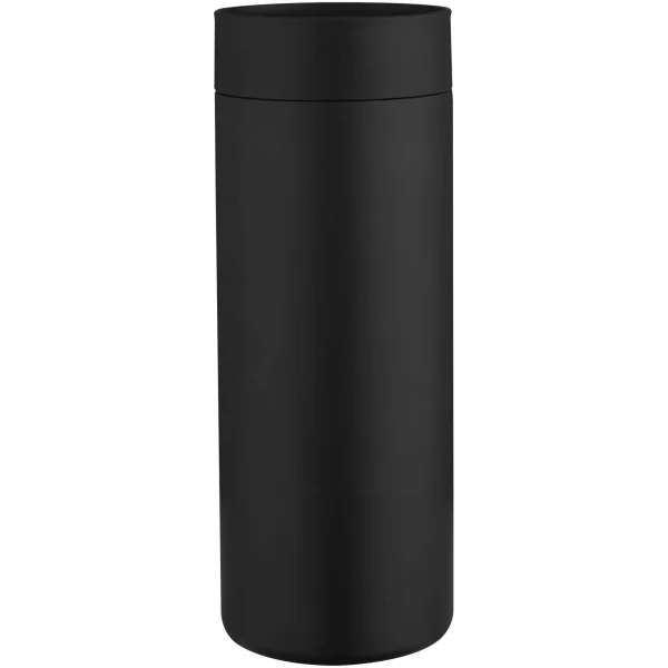 Immagine Borraccia in acciaio inossidabile riciclato certificato RCS a doppia parete da 650 ml con set di coperchi da 3 pezzi Illumina