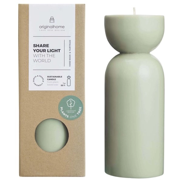 Immagine Candela media in materiale biologico Originalhome