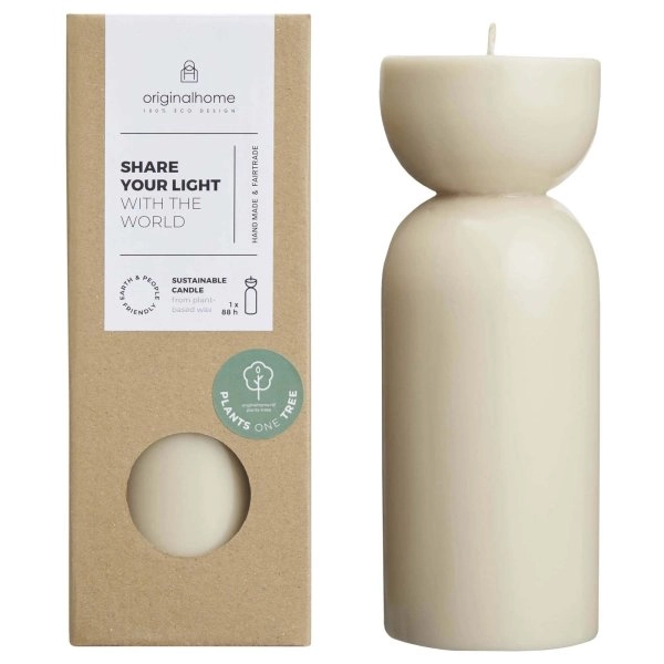 Immagine Candela media in materiale biologico Originalhome