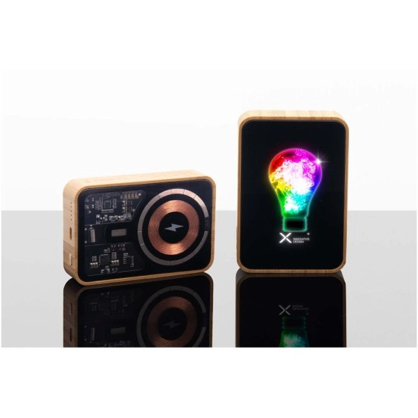 Immagine Power bank in bamboo 10.000 mAh MagSafe SCX.design P27