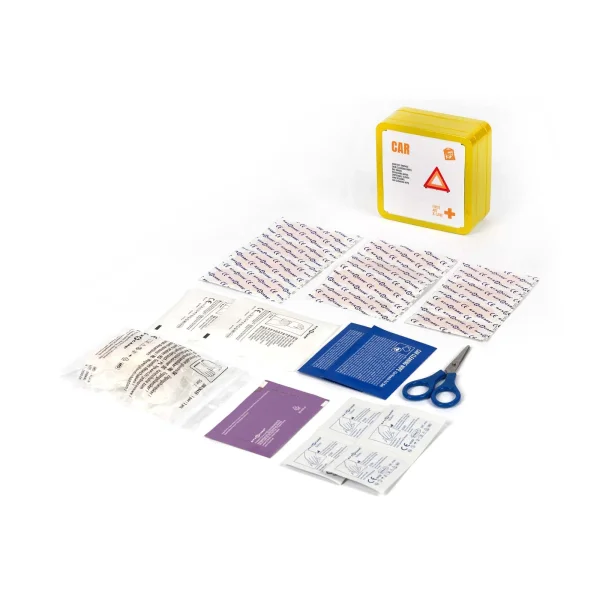 Immagine Kit di primo soccorso in scatola di latta per auto MyKit