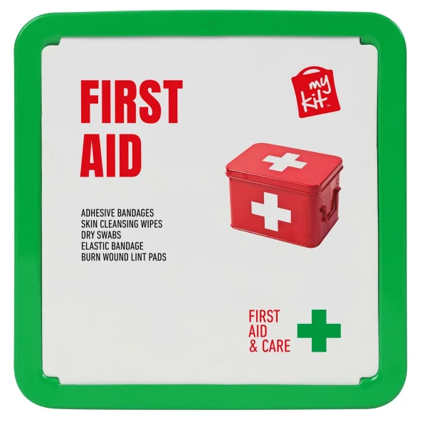 Immagine Kit di primo soccorso in scatola di latta Mykit