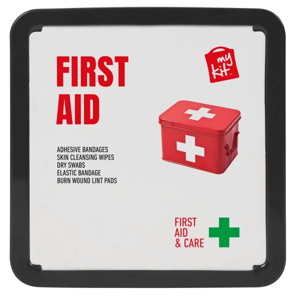 Immagine Kit di primo soccorso in scatola di latta Mykit