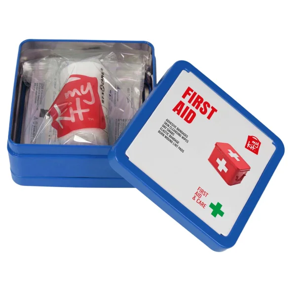 Immagine Kit di primo soccorso in scatola di latta Mykit