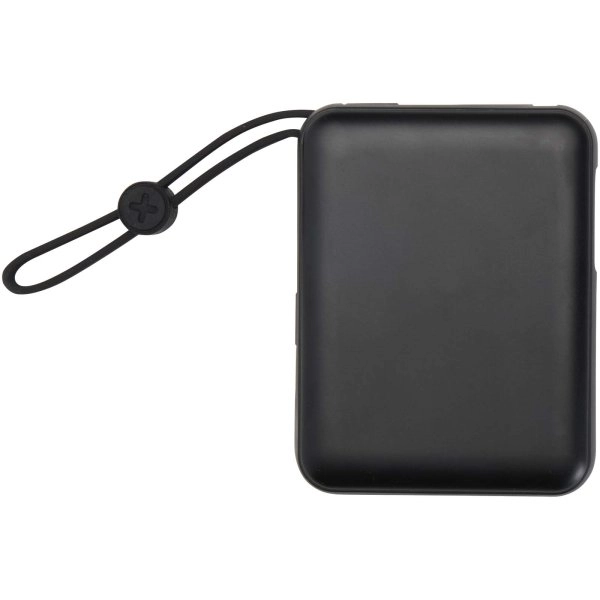 Immagine Power bank per tablet da 10.000 mAh e 35 W con cavo Tipo-C integrato in plastica riciclata Acrux