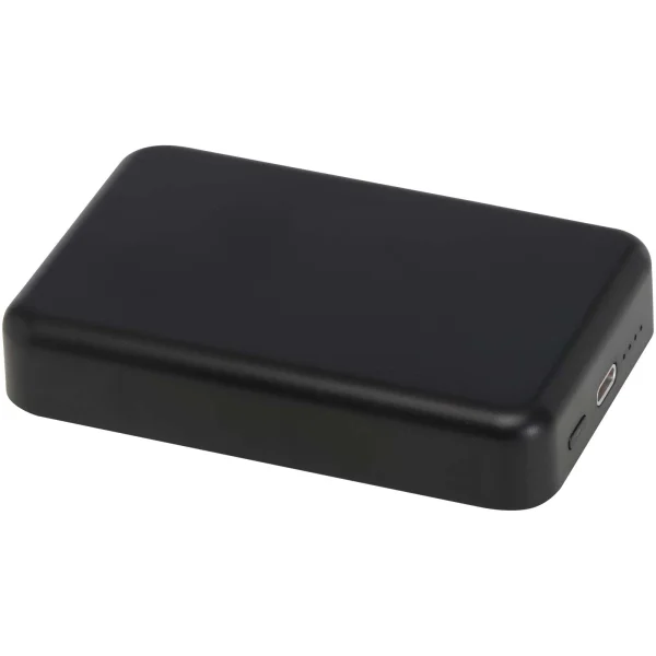 Immagine Power bank magnetico wireless da 10.000 mAh e 15 W con 20 W PD in plastica riciclata Acrab