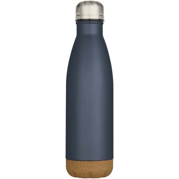 Immagine Borraccia termica in acciaio inossidabile a doppia parete isolamento sottovuoto da 500 ml con dettagli in sughero Cove