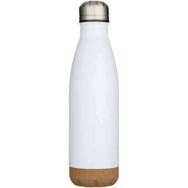 Immagine Borraccia termica in acciaio inossidabile a doppia parete isolamento sottovuoto da 500 ml con dettagli in sughero Cove