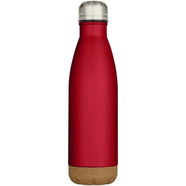 Immagine Borraccia termica in acciaio inossidabile a doppia parete isolamento sottovuoto da 500 ml con dettagli in sughero Cove