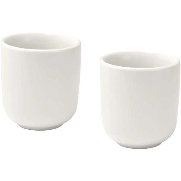 Set di 2 tazzine per espresso in ceramica con finitura opaca da 90 ml Male