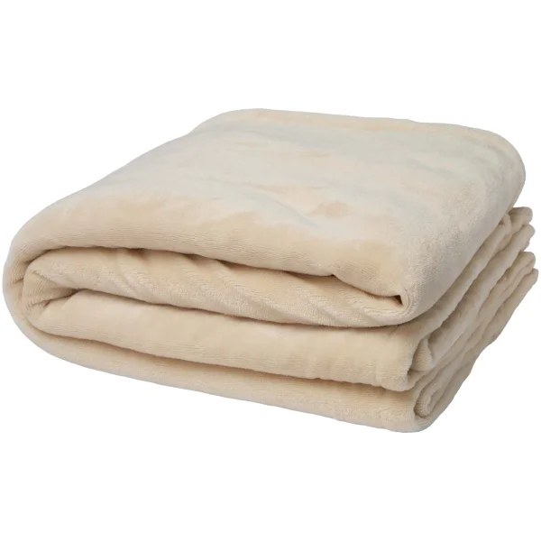 Coperta in sherpa riciclato certificato GRS Ashen 