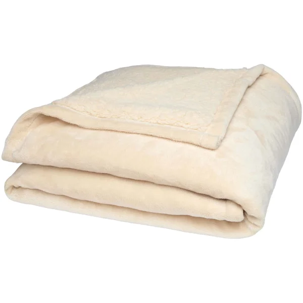 Immagine Coperta in sherpa riciclato certificato GRS Ashen 