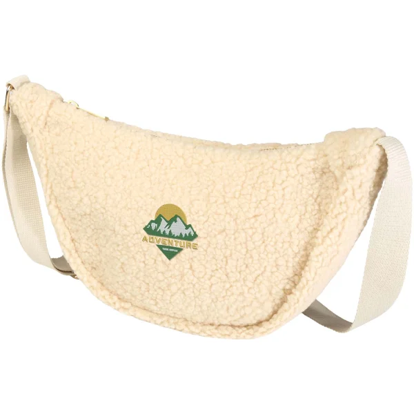Immagine Borsa a tracolla in sherpa riciclato certificato GRS da 3 litri Bear