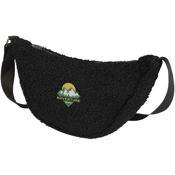 Immagine Borsa a tracolla in sherpa riciclato certificato GRS da 3 litri Bear