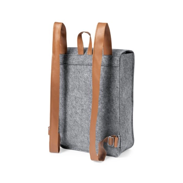 Immagine Zaino Zakian | 28.5x37.5x12cm | 330 gr PU/ Feltro RPET