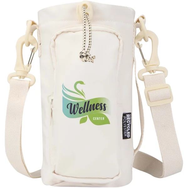 Immagine Borsa da viaggio per bottiglie in materiale riciclato da 2 litri Trip Aware™