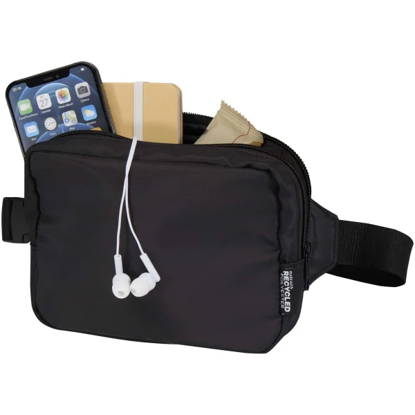 Immagine Borsa a tracolla da viaggio in materiale riciclato da 1 litro Trip Aware™