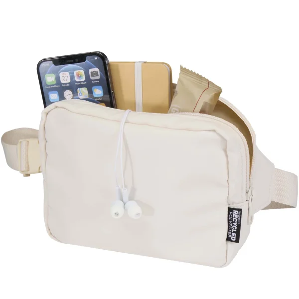 Immagine Borsa a tracolla da viaggio in materiale riciclato da 1 litro Trip Aware™