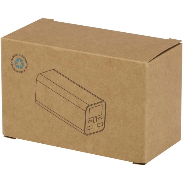 Immagine Power bank in alluminio riciclato certificato RCS da 20.000 mAh e 70 W Acamar