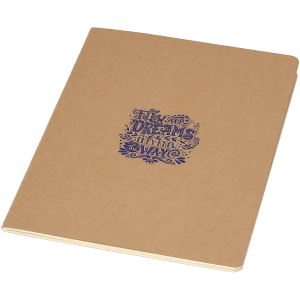 Immagine Blocco note taccuino formato A5 in carta kraft con pagine punteggiate Slyk