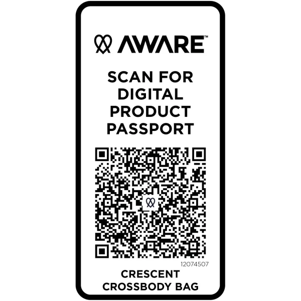 Immagine Borsa a tracolla Aware™ in materiale riciclato da 500 g/m² Trace