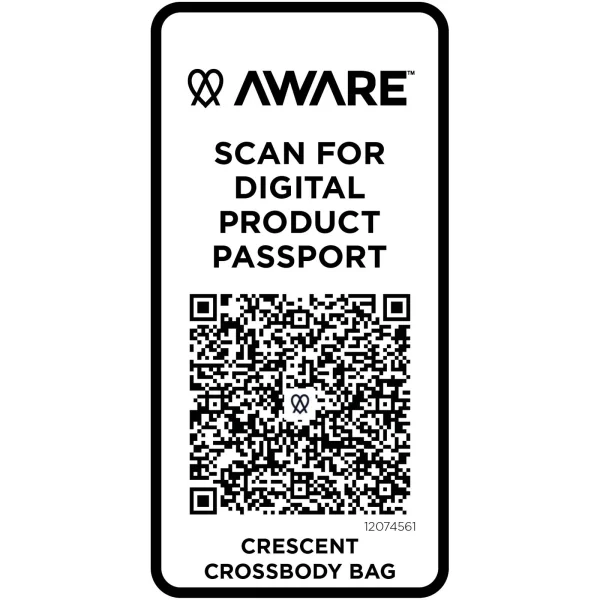 Immagine Borsa a tracolla Aware™ in materiale riciclato da 500 g/m² Trace