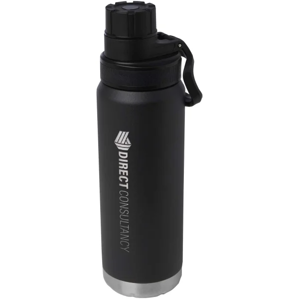 Immagine Borraccia termica in acciaio inossidabile riciclato certificato RCS con isolamento sottovuoto in rame da 700 ml Fortis (adatt