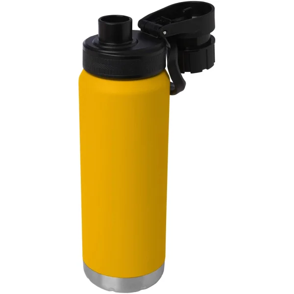 Immagine Borraccia termica in acciaio inossidabile riciclato certificato RCS con isolamento sottovuoto in rame da 700 ml Fortis (adatt