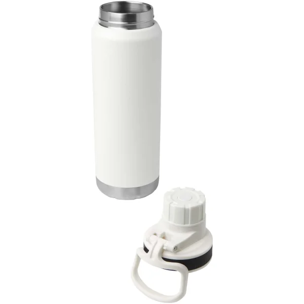 Immagine Borraccia termica in acciaio inossidabile riciclato certificato RCS con isolamento sottovuoto in rame da 700 ml Fortis (adatt
