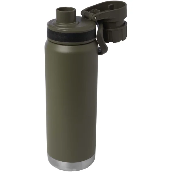 Immagine Borraccia termica in acciaio inossidabile riciclato certificato RCS con isolamento sottovuoto in rame da 700 ml Fortis (adatt