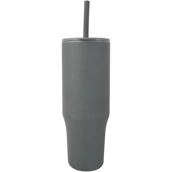 Immagine Bicchiere termico da 900 ml certificato RCS con cannuccia in silicone Brady