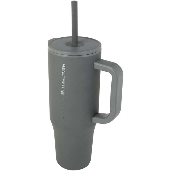 Immagine Bicchiere termico da 900 ml certificato RCS con cannuccia in silicone Brady