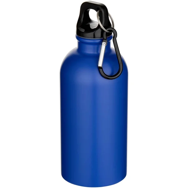 Immagine Borraccia da 400 ml in acciaio inossidabile certificato RCS a parete singola con moschettone Oregon